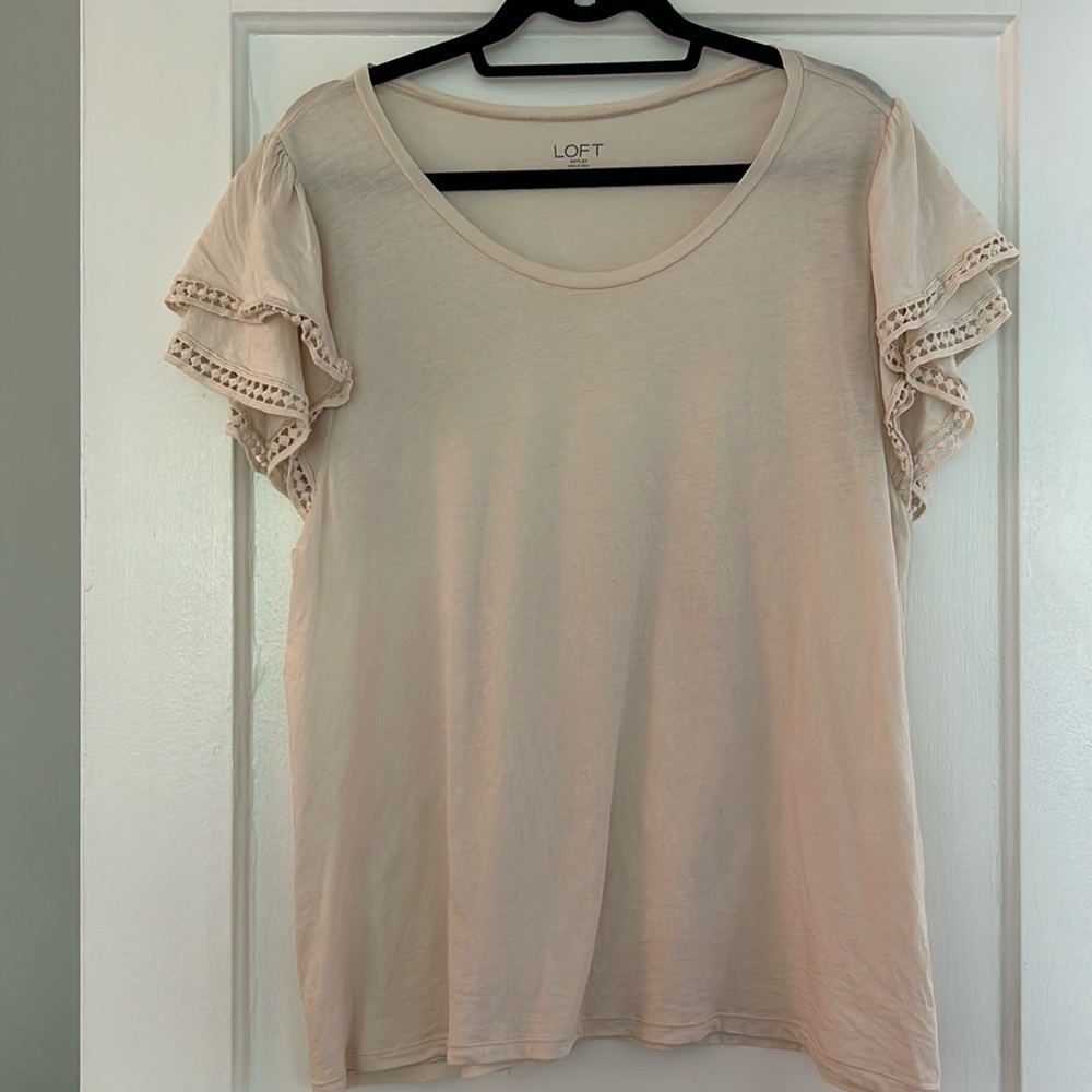 Tan loft shirt
